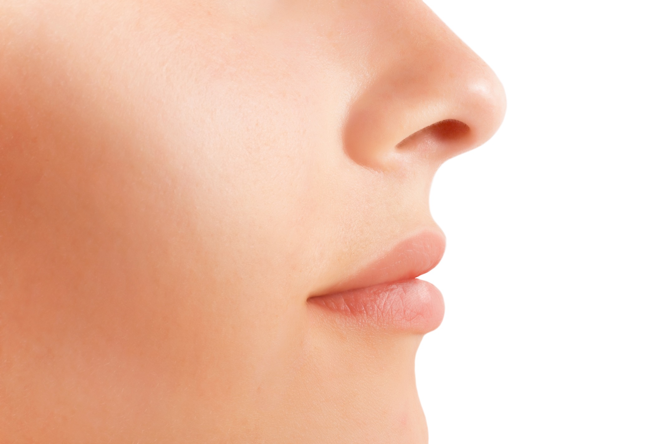 Feminine face with natural make-up Feminine face with natural make-up